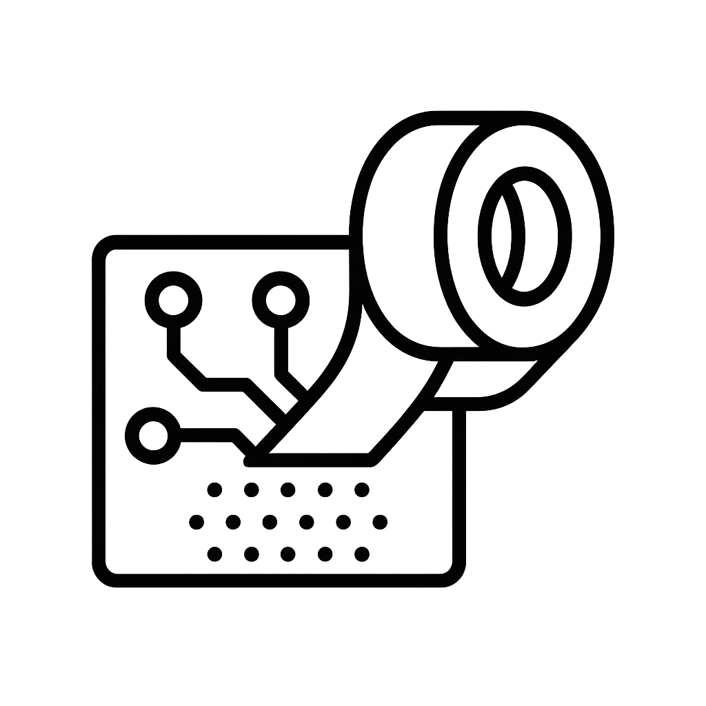 - Conductive adhesives and tapes RF shielding solutions